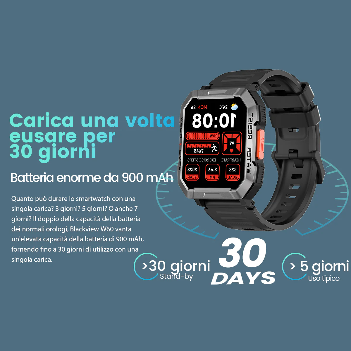 Blackview W60 Smartwatch - Immagine 9