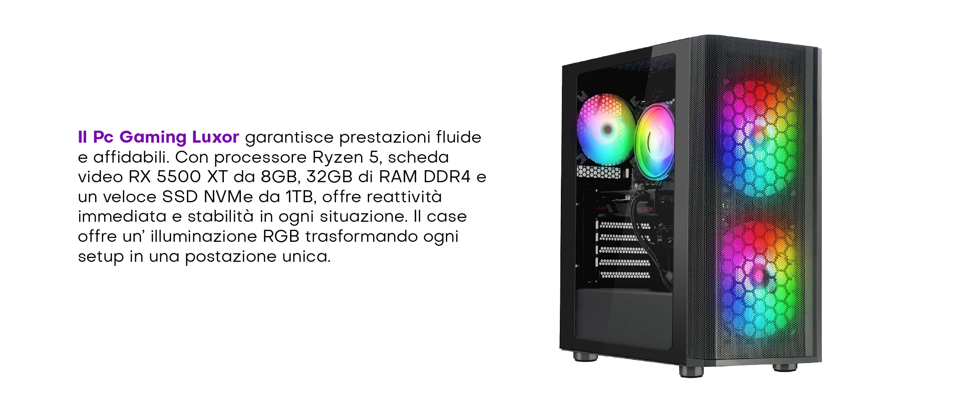 PC Gaming Luxor Ryzen5 - Immagine 1