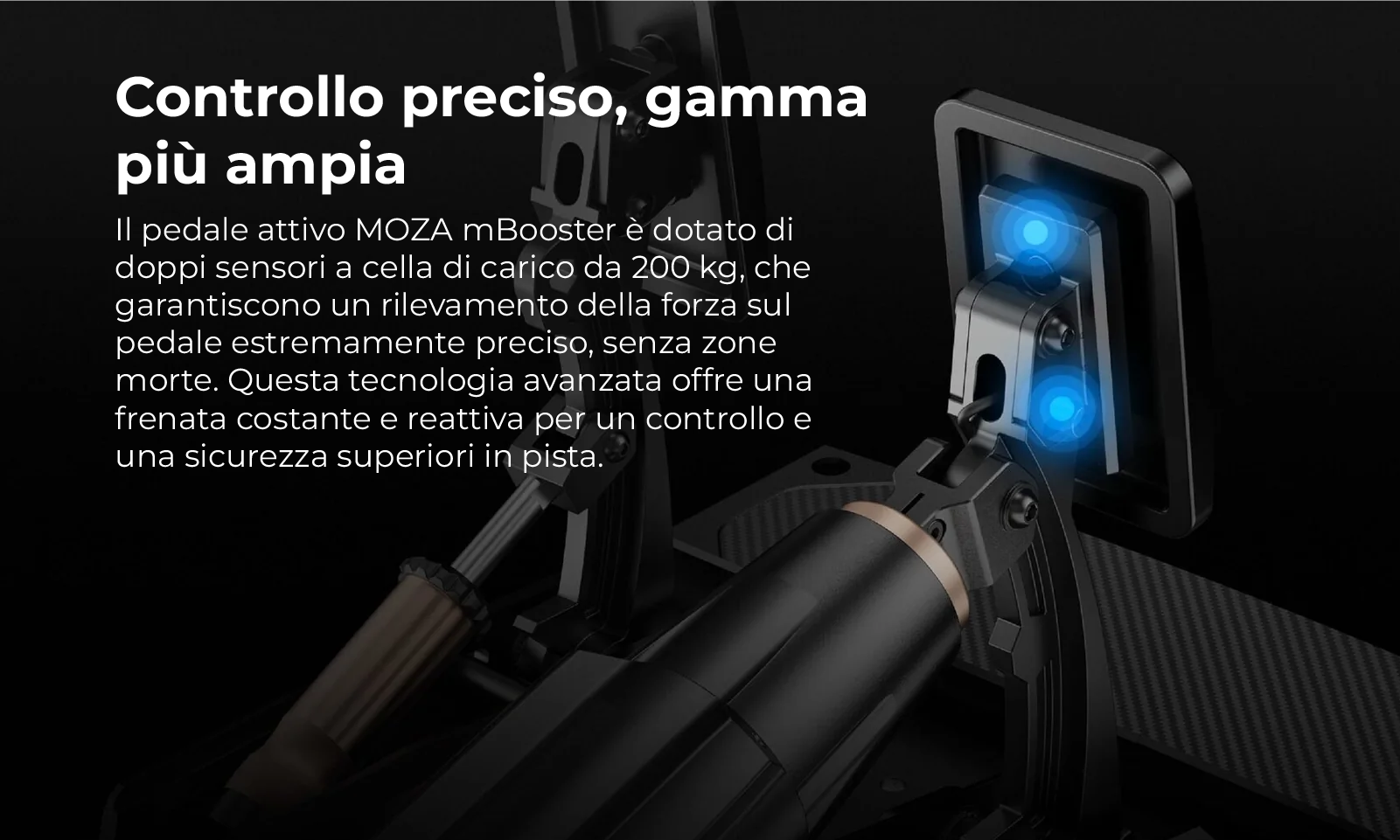 Moza CPR2 Set Pedali MBooster - 5