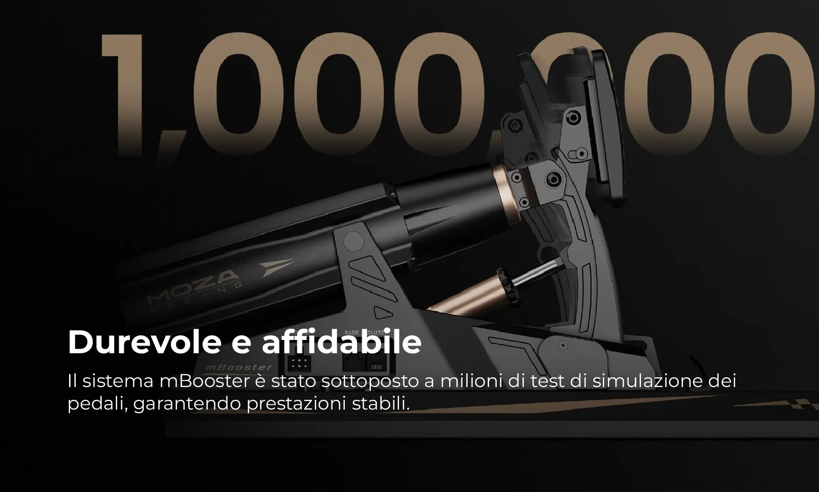 Moza CPR2 Set Pedali MBooster - 8