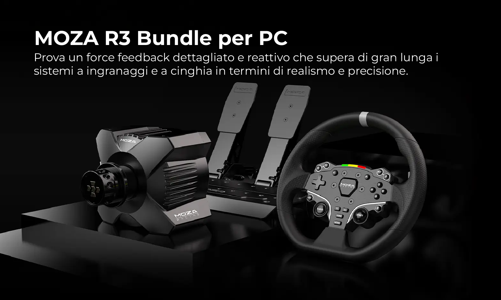 Moza R3 Bundle per PC - 1