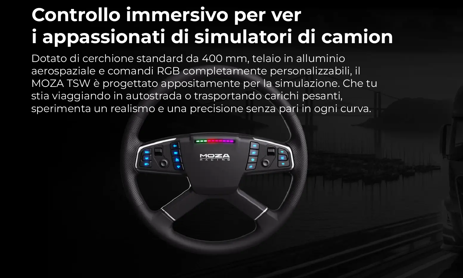 Moza Volante Camion Truck - 1