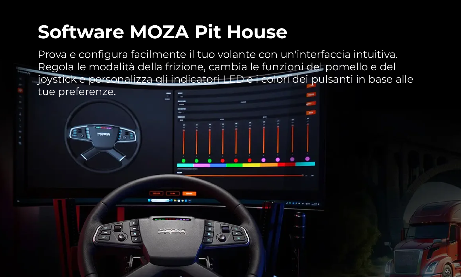 Moza Volante Camion Truck - 5