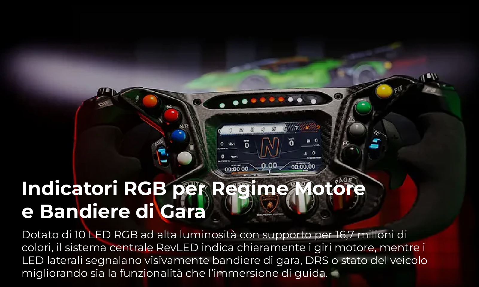 Moza Volante Racing Lamborghini SCV12 - 3