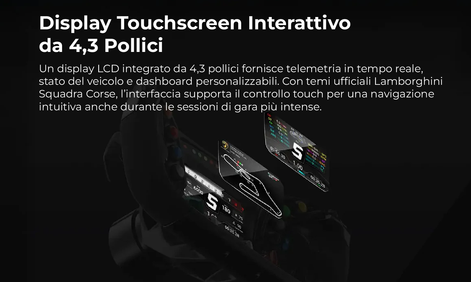 Moza Volante Racing Lamborghini SCV12 - 4