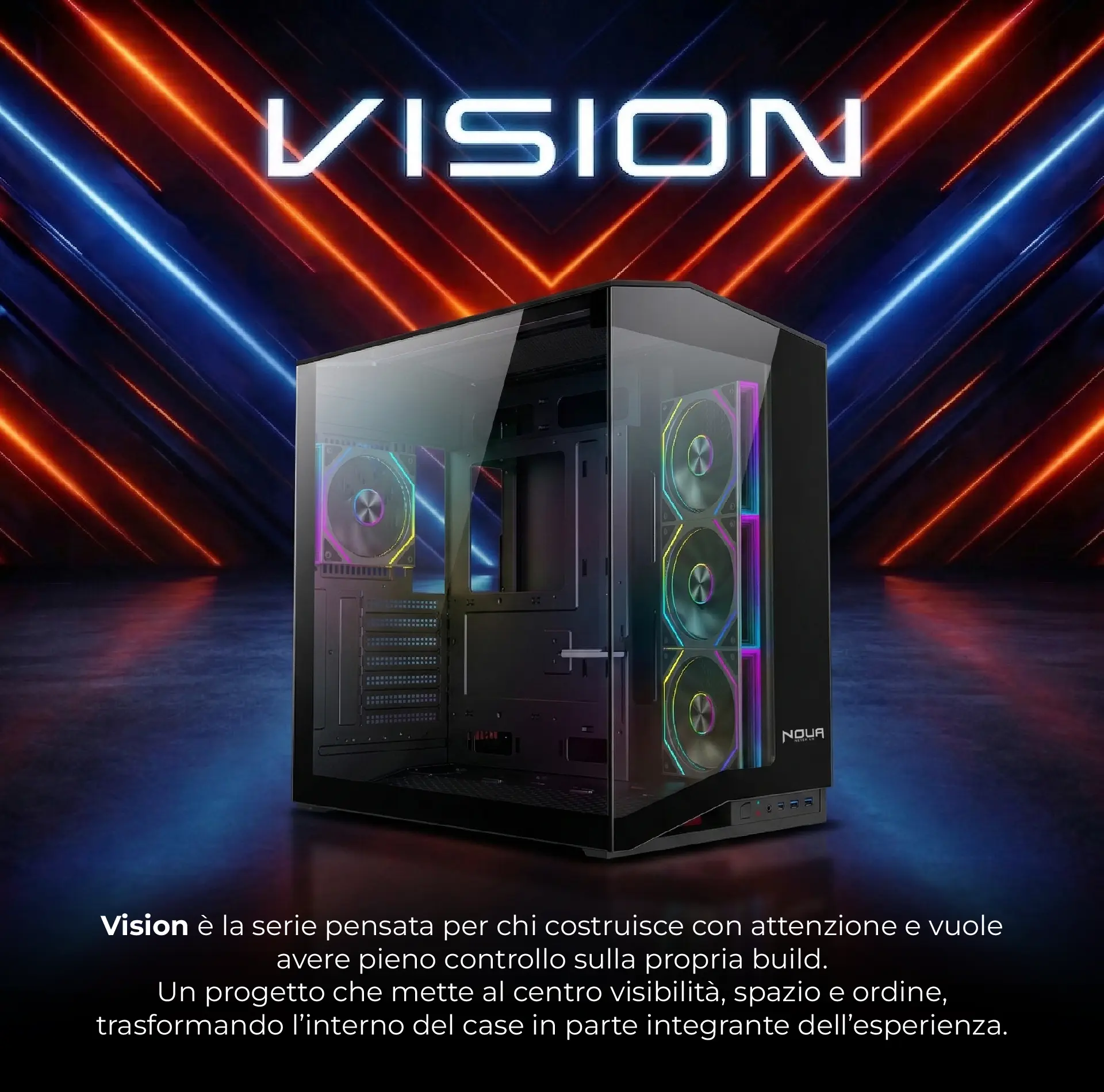 Case PC Noua Vision ZK 500 - Immagine 1