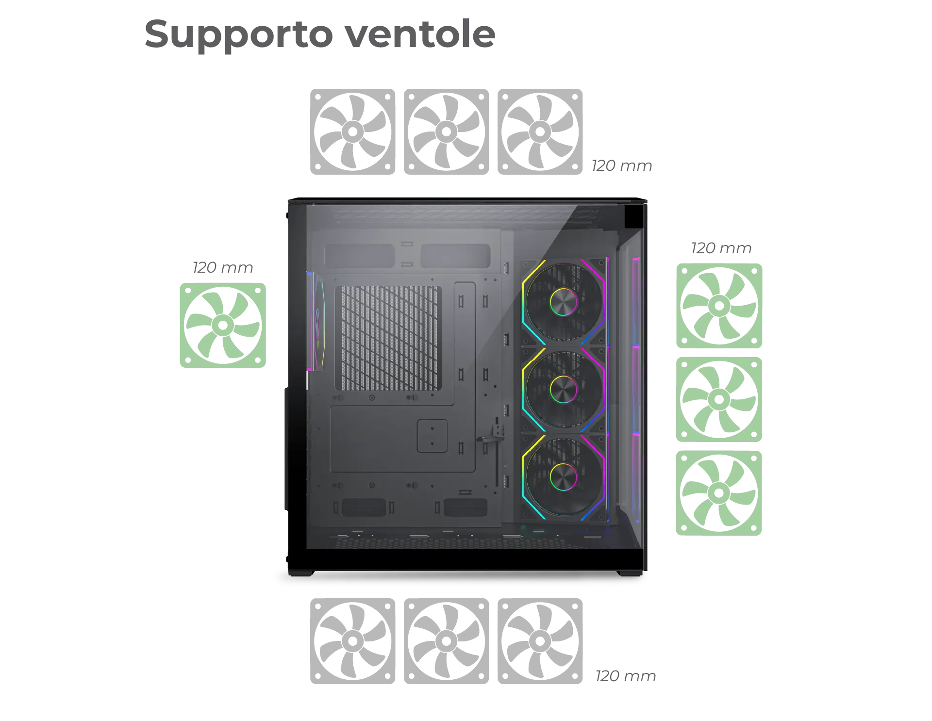 Case PC Noua Vision ZK 500 - Immagine 12