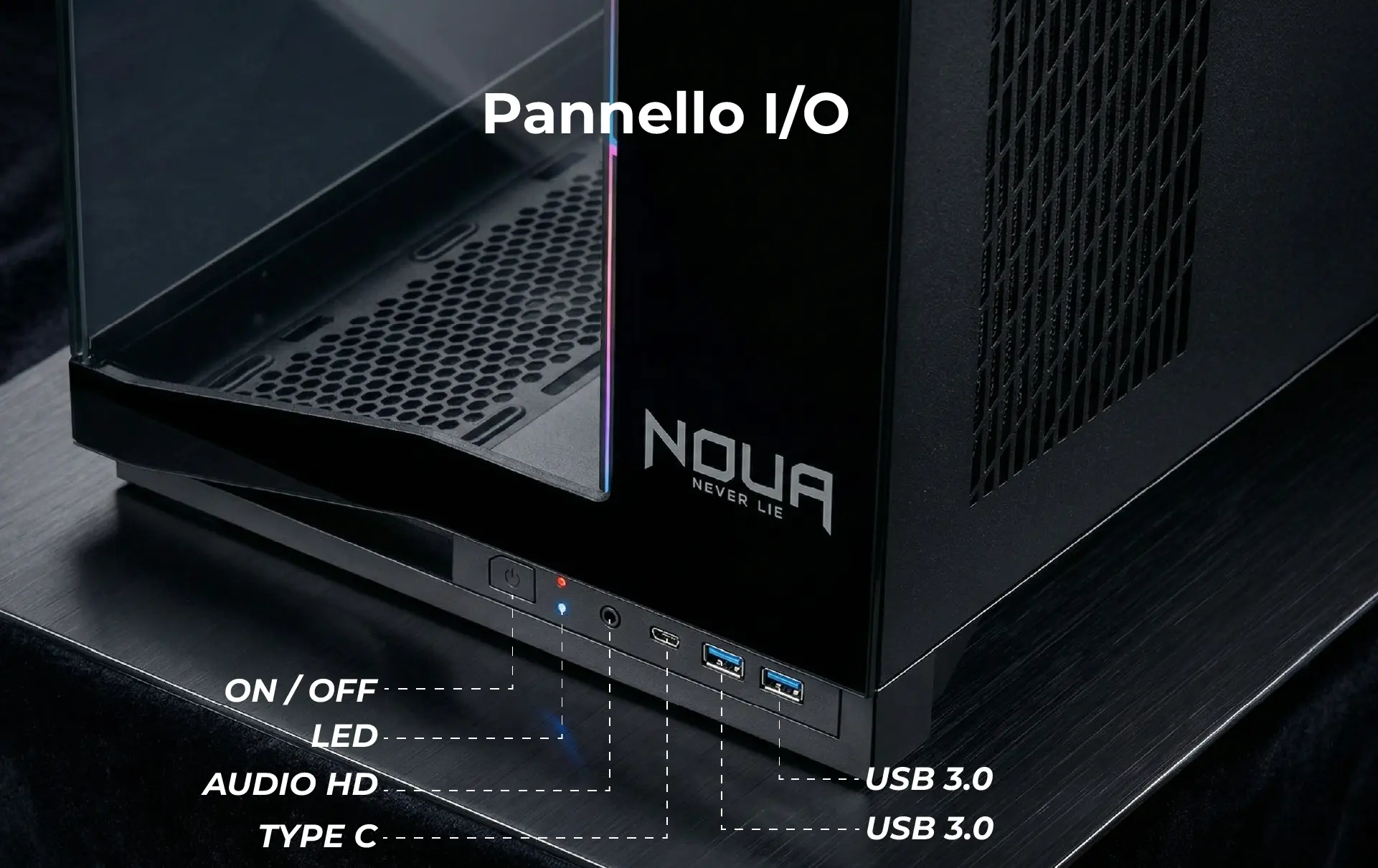 Case PC Noua Vision ZK 500 - Immagine 8