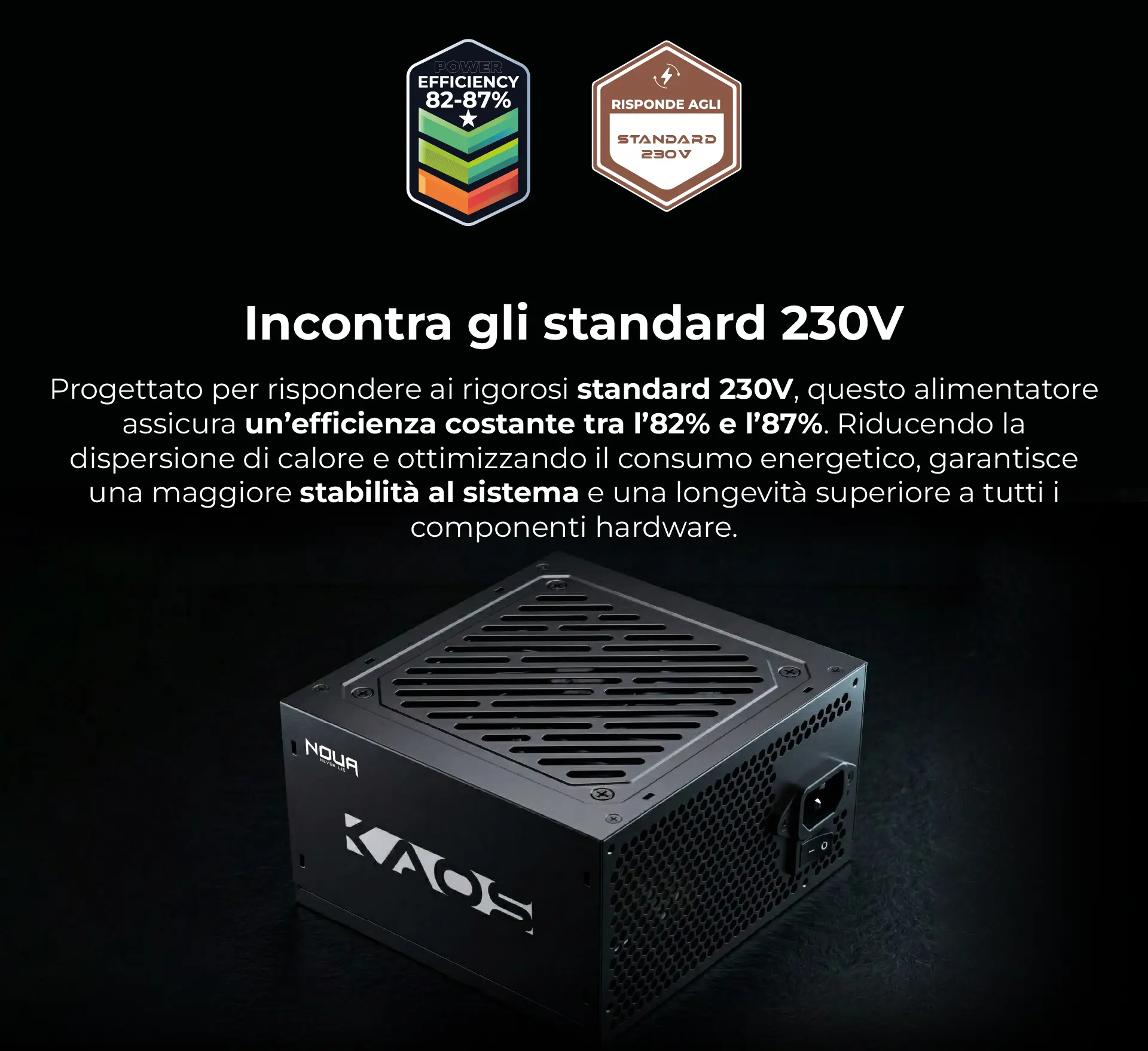 Alimentatore PC Noua Kaos - 2