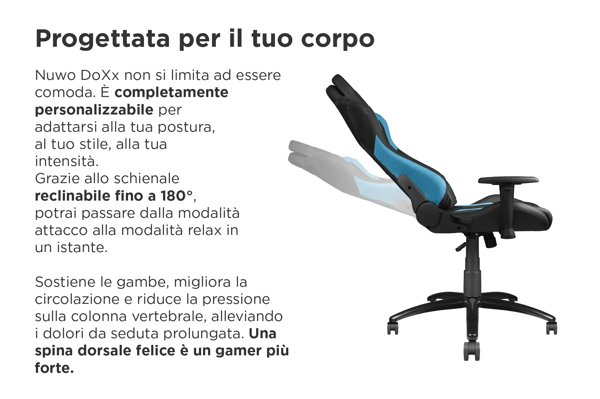 Sedie Gaming Nuwo Doxx - 4