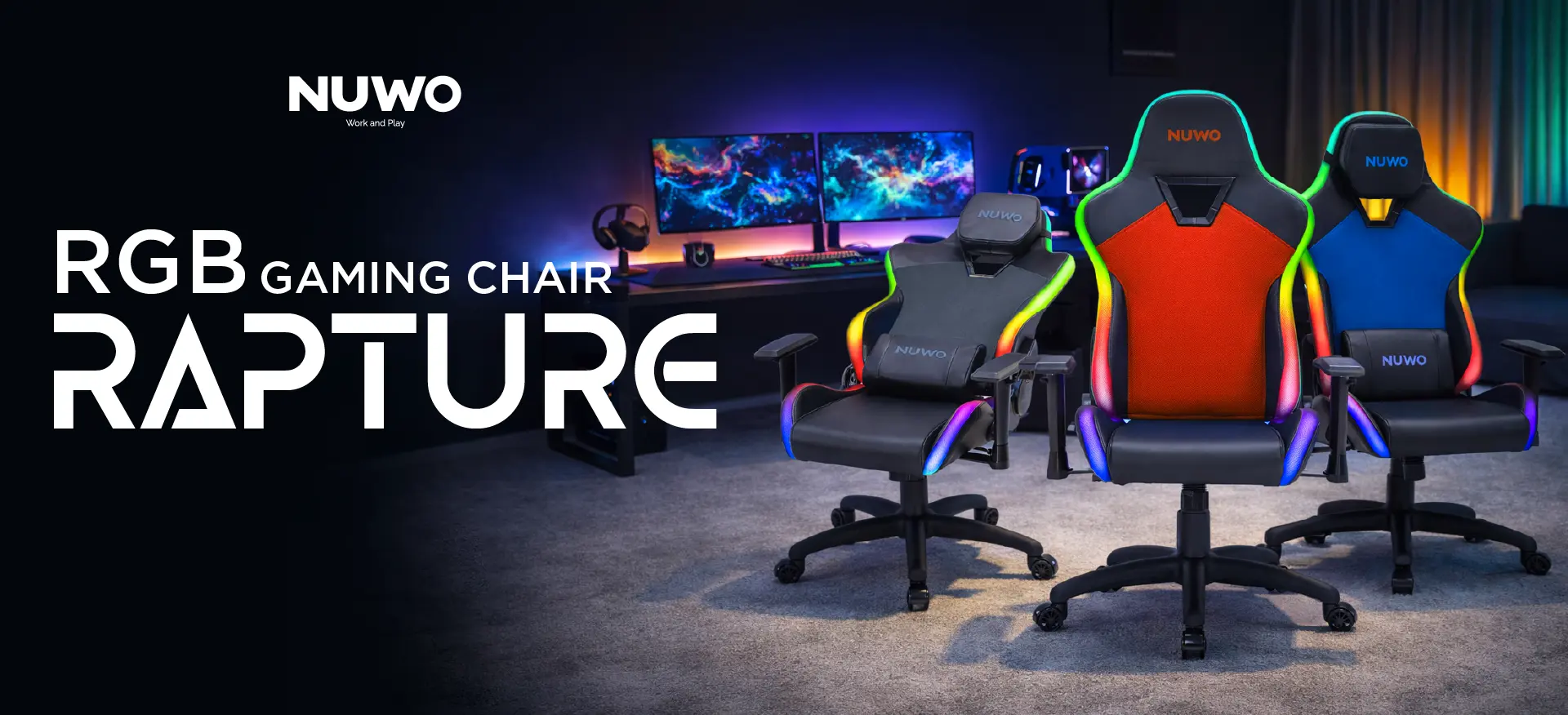 Sedia Gaming Nuwo Rapture - Immagine 1